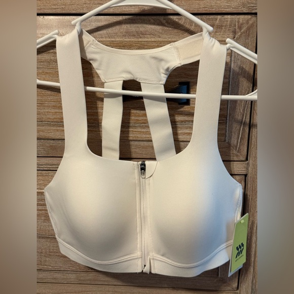 All in Motion Off-White Sports Bra, Size 36B - Picture 1 of 9